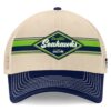 Seattle Seahawks Natural Diamond Stripe Trucker Adjustable Cap