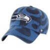 Seattle Seahawks Navy '47 Women's Freeform Clean Up Adjustable Cap