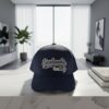 Seattle Seahawks Navy Adjustable Hat, NFL Cursive Script Embroidered Cap