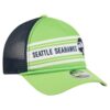 Seattle Seahawks Neon Green New Era Linear A Frame Adjustable Cap 2 Seattle Seahawks Neon Green New Era Linear A Frame Adjustable Cap