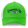 Seattle Seahawks Neon Green Women's Slogan Trucker Adjustable Cap