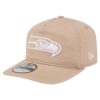 Seattle Seahawks Tan New Era Adjustable Cap