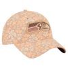 Seattle Seahawks Tan New Era Women's Floral Adjustable Cap 2 Seattle Seahawks Tan New Era Women's Floral Adjustable Cap