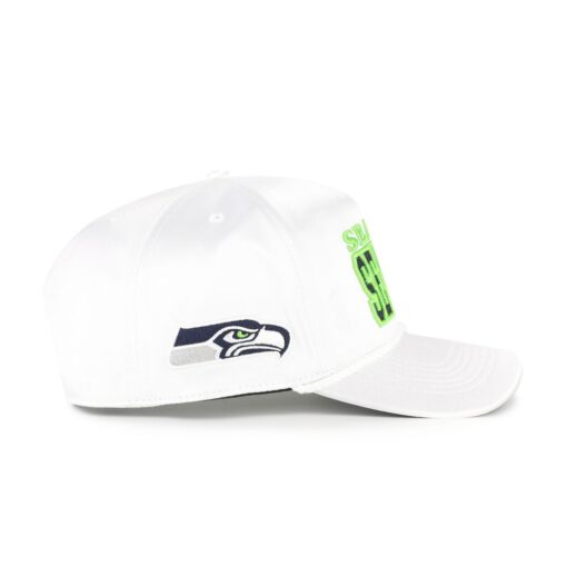Seattle Seahawks White ’47 Women’s Outspoken Hitch Adjustable Cap