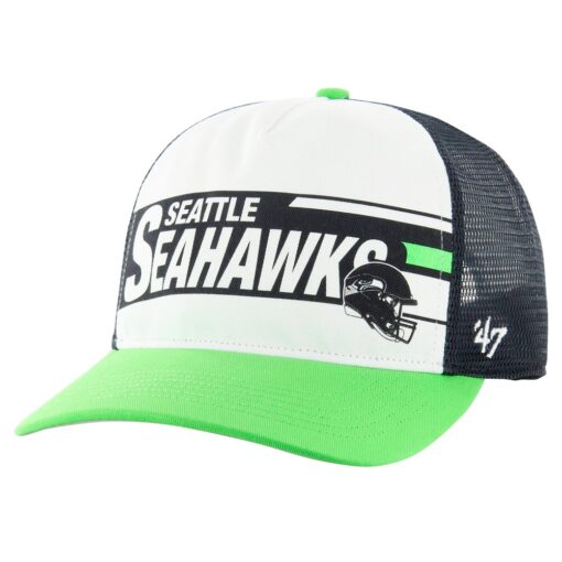 Seattle Seahawks White ’47 Youth Trucker Adjustable Cap