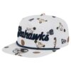 Seattle Seahawks White New Era Team Cheer Snapback Hat