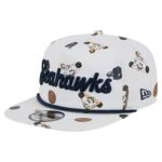 Seattle Seahawks White New Era Team Cheer Snapback Hat