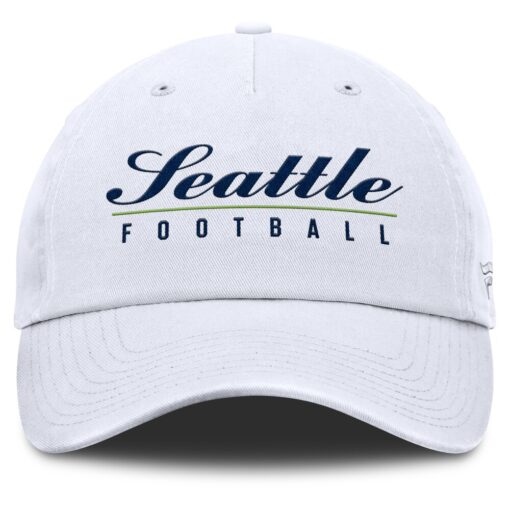 Seattle Seahawks White Women’s Harmony Adjustable Cap