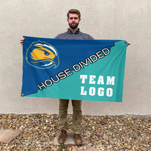 Skyhawks vs Custom Team House Divided Flag, College Custom Flag