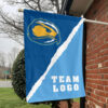 Skyhawks vs Custom Team House Divided Flag, Custom College Flag