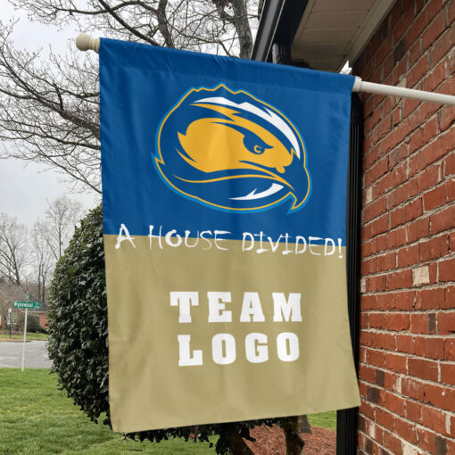 Skyhawks vs Custom Team House Divided Flag, Custom House Flag