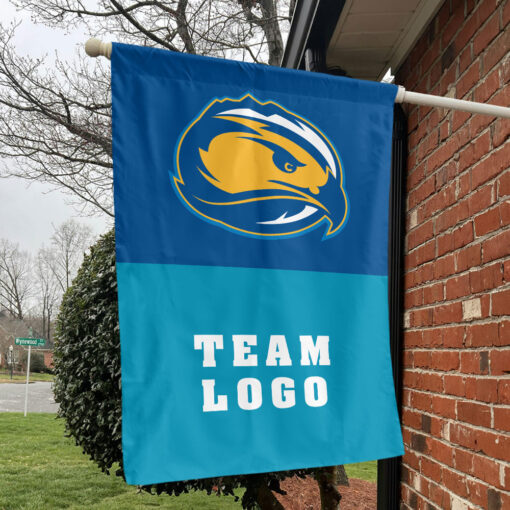 Skyhawks vs Custom Team House Divided Flag, Custom NCAA Flag