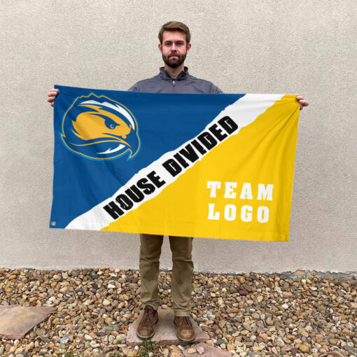 Skyhawks vs Custom Team House Divided Flag, Custom Rivalry Flag