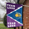 Skyhawks vs Custom Team House Divided Flag, Custom Spirit Flag