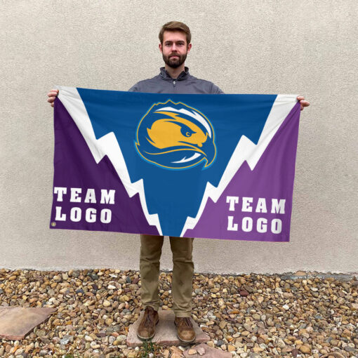 Skyhawks vs Custom Team House Divided Flag, Custom Spirit Flag
