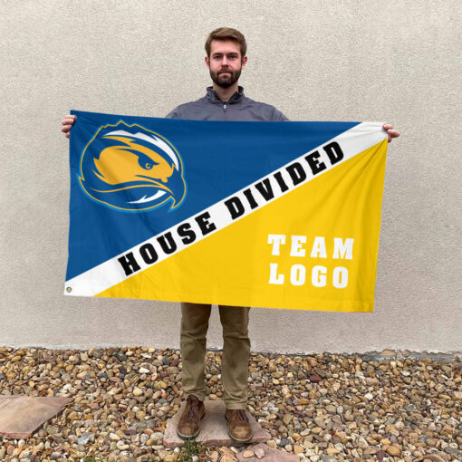 Skyhawks vs Custom Team House Divided Flag, Custom Split Flag