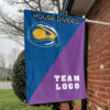 Skyhawks vs Custom Team House Divided Flag, Custom Team Flag
