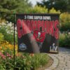 Tampa Bay Buccaneers 3x5 Flag 2 Time Champions