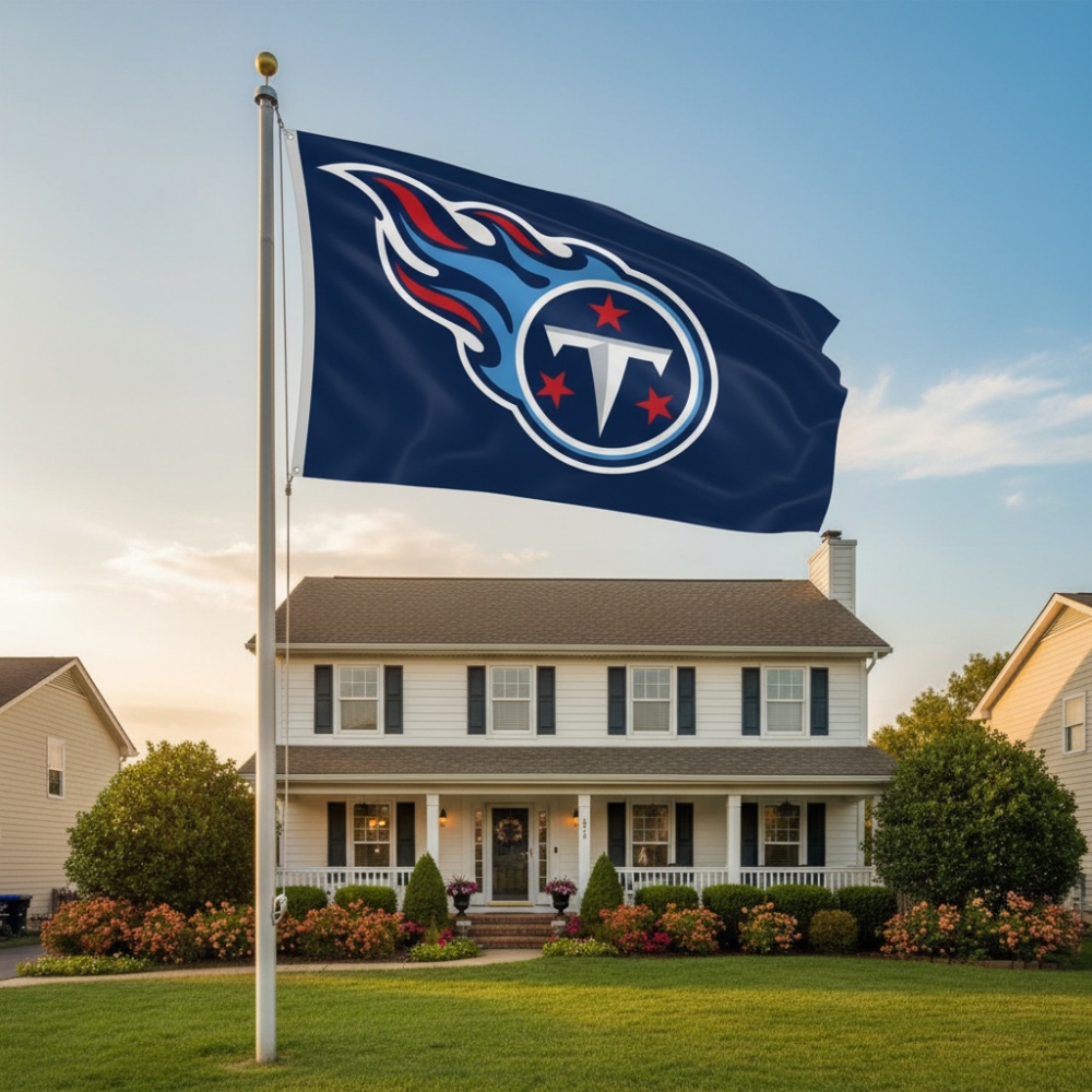 Tennessee Titans House Flag 28×40 Outdoor Durable Tennessee Titans House Flag 28×40 Outdoor Durable