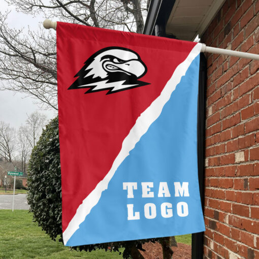 Thunderbirds vs Custom Team House Divided Flag, Custom College Flag