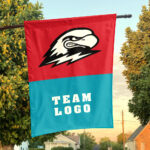 Thunderbirds vs Custom Team House Divided Flag, Custom NCAA Flag