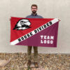 Thunderbirds vs Custom Team House Divided Flag, Custom Split Flag