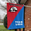 Thunderbirds vs Custom Team House Divided Flag, Custom Team Flag