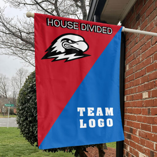 Thunderbirds vs Custom Team House Divided Flag, Custom Team Flag