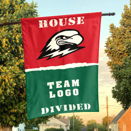 Thunderbirds vs Custom Team House Divided Flag, NCAA College Flag