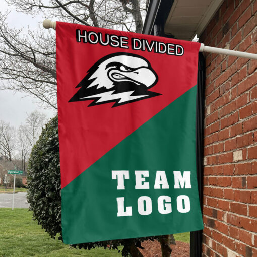 Thunderbirds vs Custom Team House Divided Flag, NCAA Custom Flag