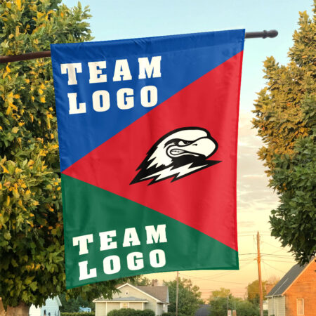 Thunderbirds vs Custom Team House Divided Flag, NCAA Spirit Flag