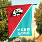 Thunderbirds vs Custom Team House Divided Flag, NCAA Split Flag