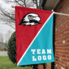 Thunderbirds vs Custom Team House Divided Flag, NCAA Split Flag
