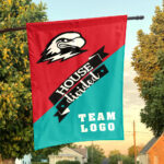 Thunderbirds vs Custom Team House Divided Flag, NCAA Team Flag