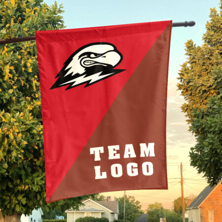 Thunderbirds vs Custom Team House Divided Flag, Personalized College Flag