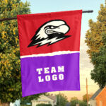Thunderbirds vs Custom Team House Divided Flag, Personalized NCAA Flag
