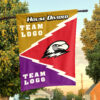 Thunderbirds vs Custom Team House Divided Flag, Personalized Spirit Flag