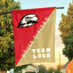Thunderbirds vs Custom Team House Divided Flag, Personalized Split Flag