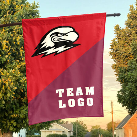 Thunderbirds vs Custom Team House Divided Flag, Personalized Team Flag