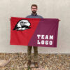 Thunderbirds vs Custom Team House Divided Flag, Personalized Team Flag