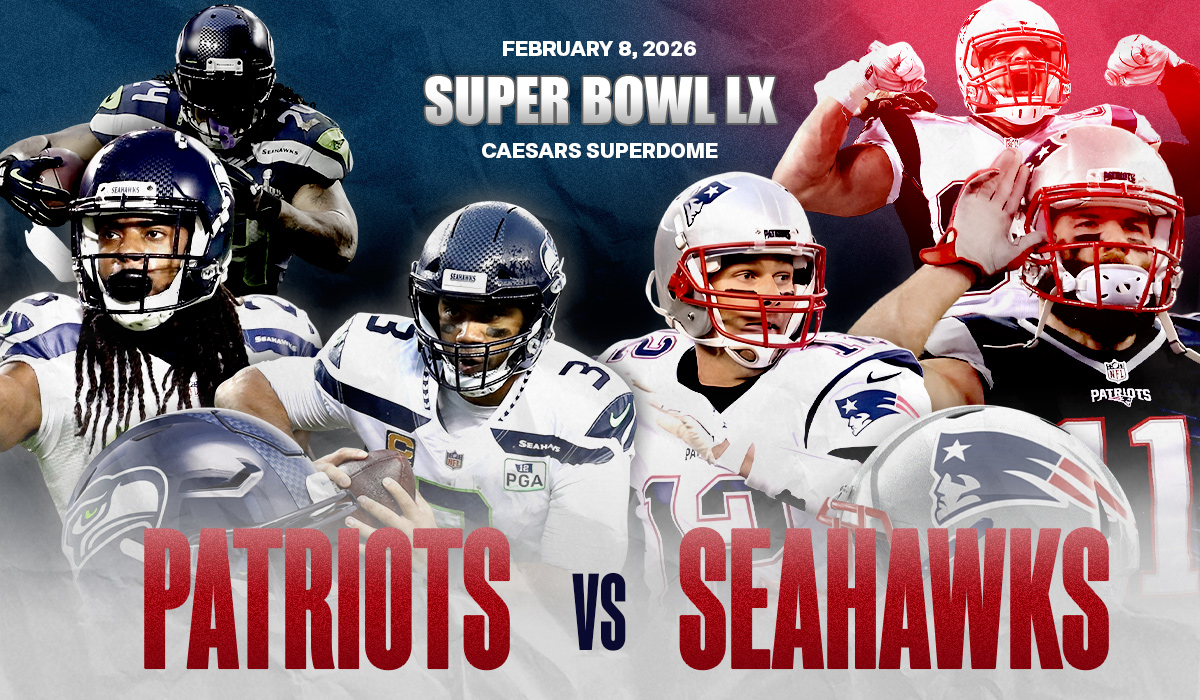 Patriots vs Seahawks - Super Bowl 2026