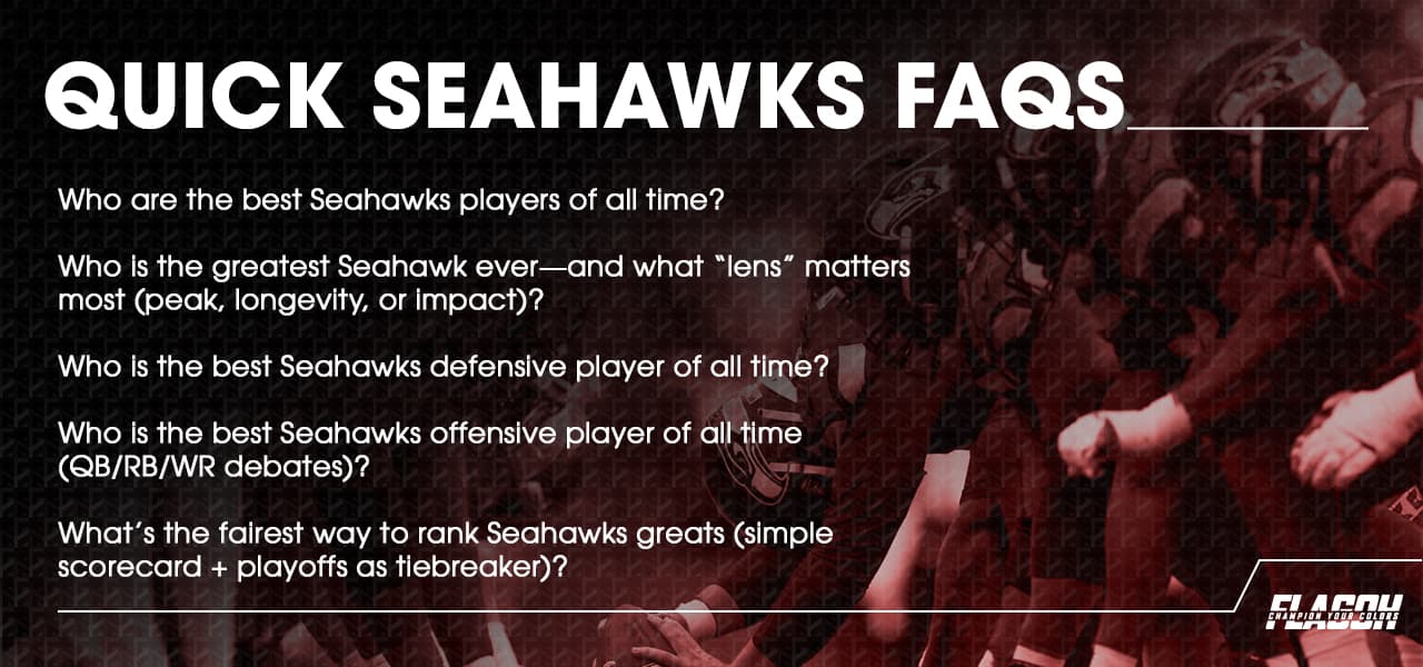 Quick Answers For Common Seahawks Questions