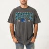 Seattle Football Arch Logo Retro College Style Crewneck T-Shirt