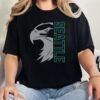 Seattle Football Retro Seahawk Head Gameday Fan Gift T-Shirt