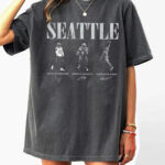 Seattle Football Road to the Big Game Vintage Graphic T-Shirt