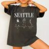 Seattle Football Road to the Big Game Vintage Graphic T-Shirt