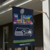 Seattle Seahawk Super Bowl LX 2026 Flag