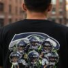 Seattle Seahawks All Team Double Sided Graphic T Shirt Super Bowl LX