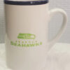 Seattle Seahawks Coffee Mug 16oz White Ceramic Color Tip