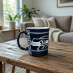 Seattle Seahawks Coffee Tea Mug Navy Blue